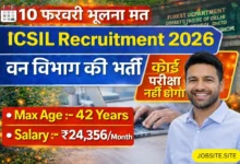 ICSIL DEO Recruitment 2026