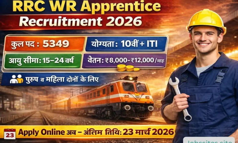 RRC WR Apprentice Recruitment 2026