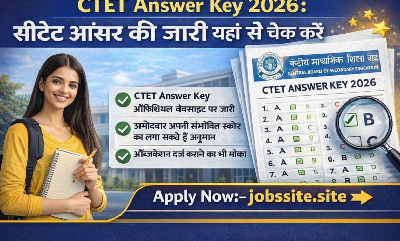 CTET Answer Key 2026