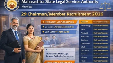Maharashtra State Legal Services Authority Recruitment 2026