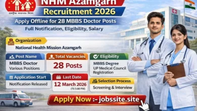 NHM Azamgarh Recruitment 2026