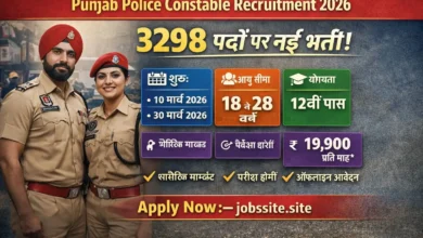 Punjab Police Constable Recruitment