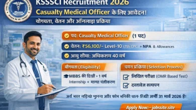 KSSSCI Recruitment 2026