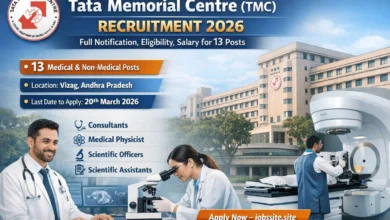Tata Memorial Centre (TMC) Recruitment 2026