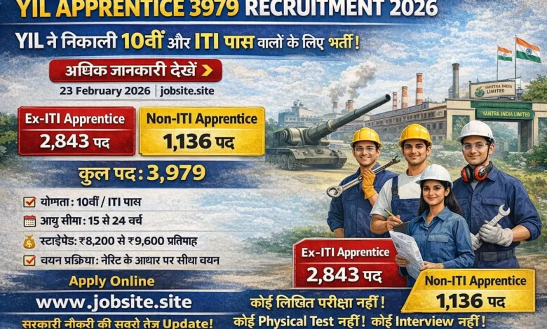 YIL Apprentice Recruitment 2026