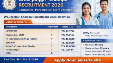 WCD Janjgir-Champa Recruitment 2026